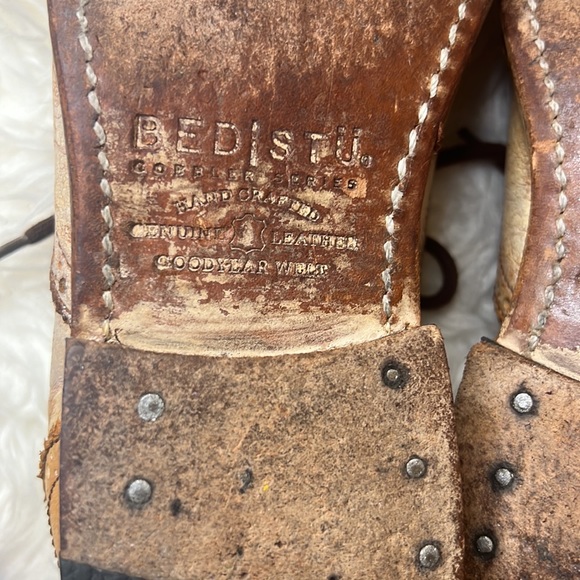 Bed Stu lita tan rustic jusper multi lux women’s shoes size 7 - Picture 8 of 9